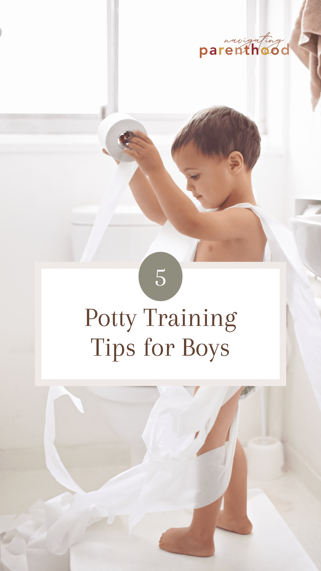 how to potty train boys