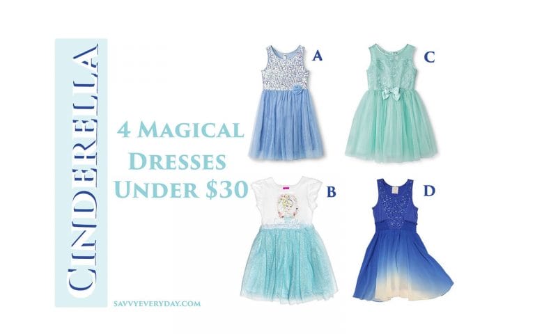 4 Magical Girls’ Dresses For The Release of Cinderella