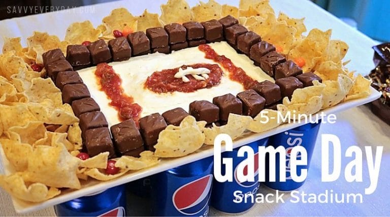 5-Minute Game Day Snack Stadium