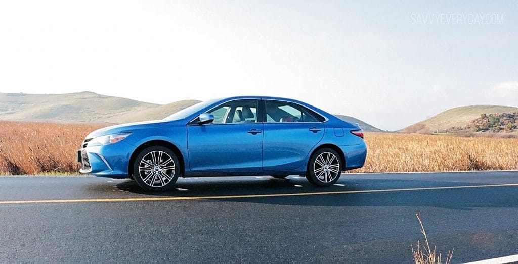 pretty camry on the road