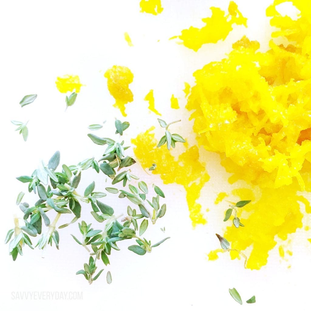 Golden beet and thyme