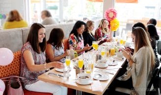 moms at Mother's Day brunch