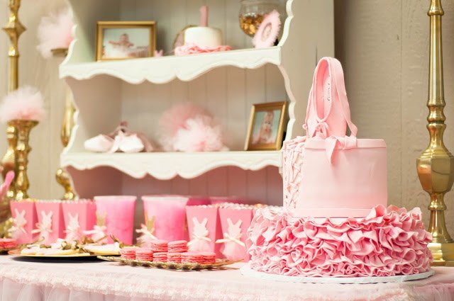 cake and cups