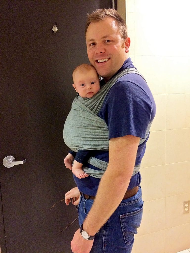 Lt. Lormand in solly wrap