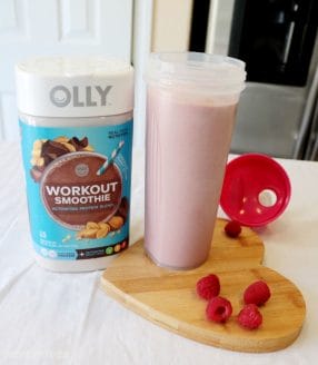 Peanut Butter Workout Smoothie