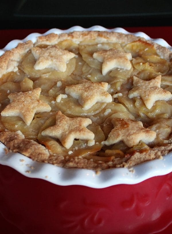 apple pie from above