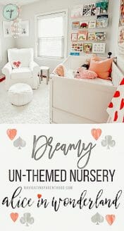 Dreamy Un-Themed Alice in Wonderland Nursery
