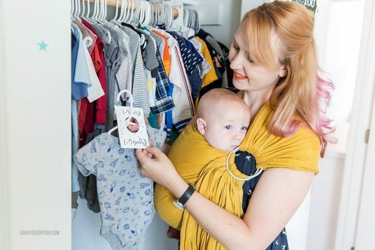 Free Download! Celestial Clothing Dividers For Baby’s Nursery