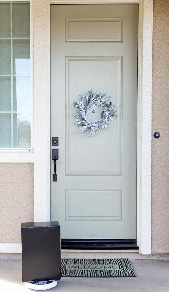 Package at the door