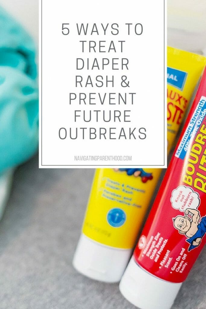 5 Ways to Treat Diaper Rash & Prevent Future Outbreaks Pinterest Image