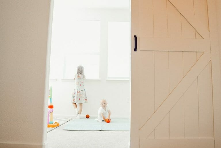 How a Barn Door Transformed our Family’s Loft