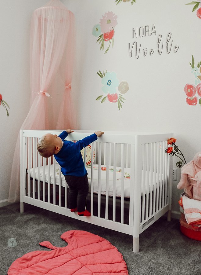 river climbing Nora's crib