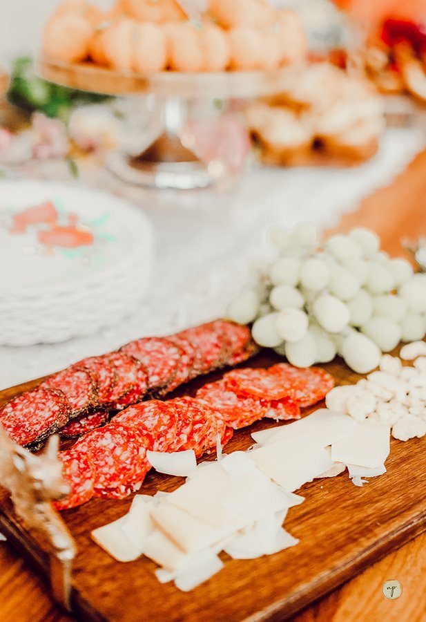 cheese board at half birthday