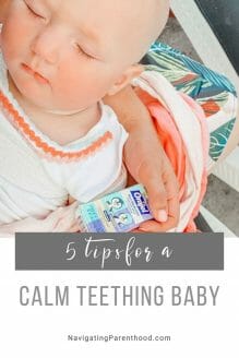 5 Tips for a Cool & Calm Teething Baby