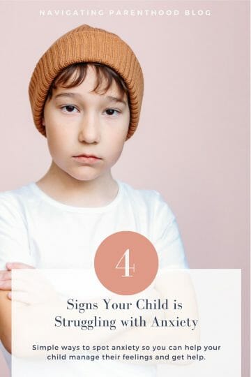 white boy with brown hair and mustard beanie looking sad directly at camera in a photo. Title of blog post on top of image