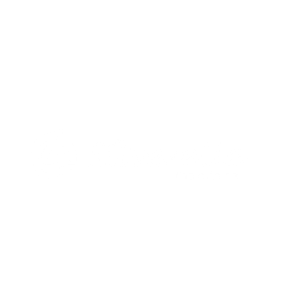 silverette logo in white