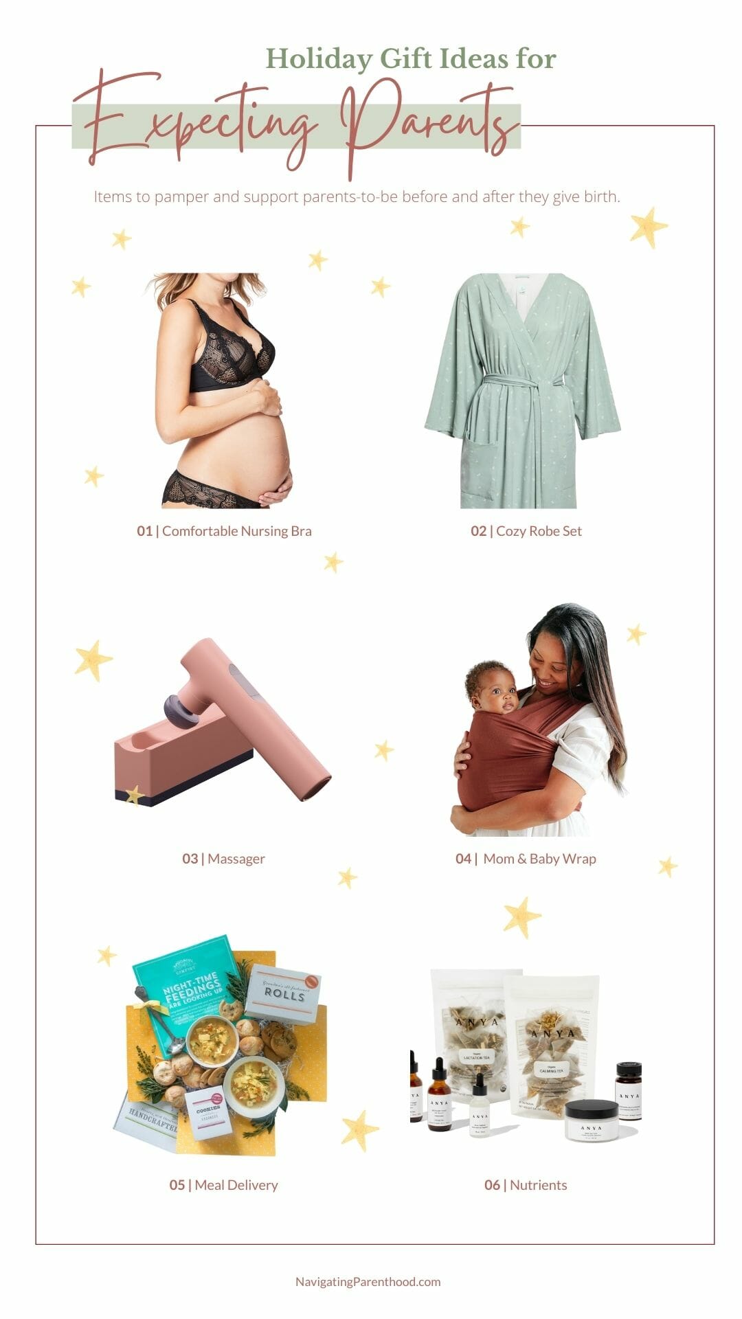 7 Thoughtful Holiday Gifts for Expecting Families