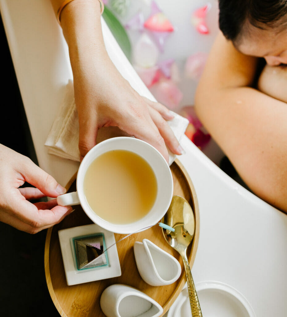 postpartum healing bath