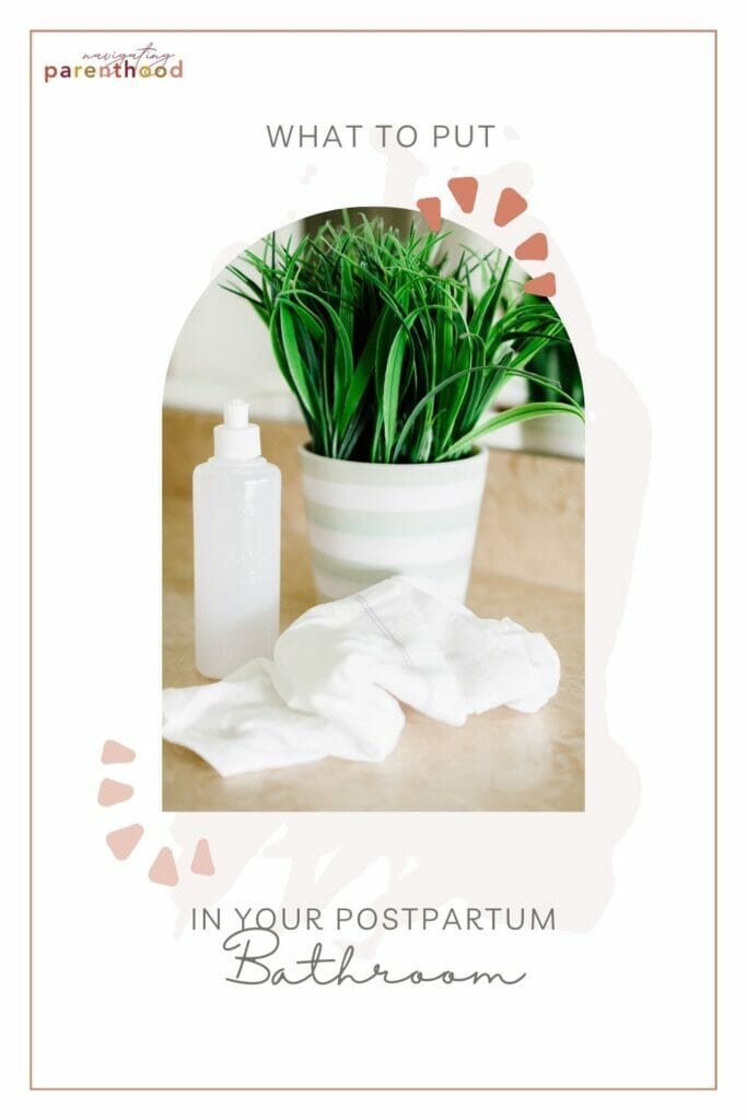 postpartum bathroom