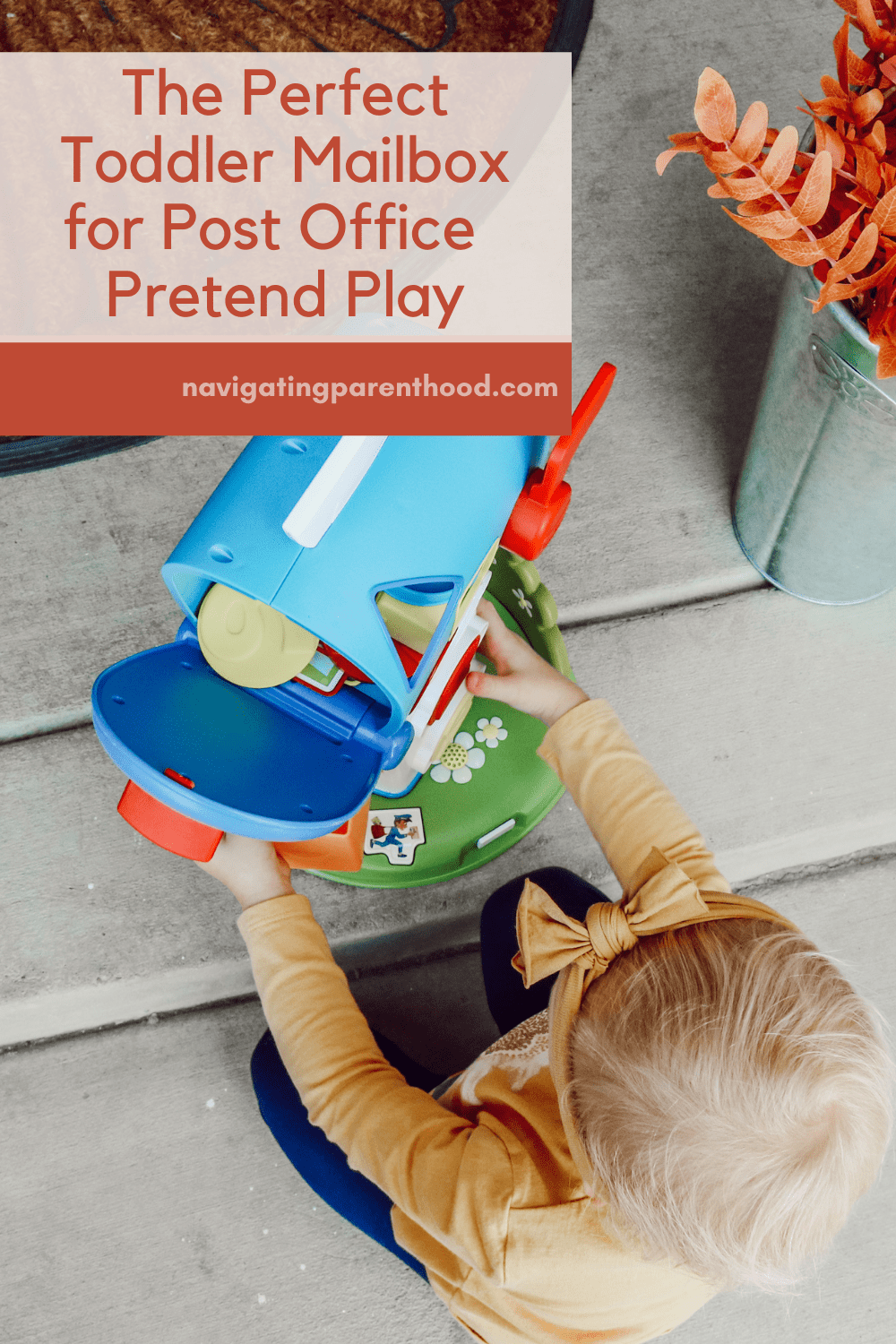 Fall Themed Post Office Learning Activities for Toddlers