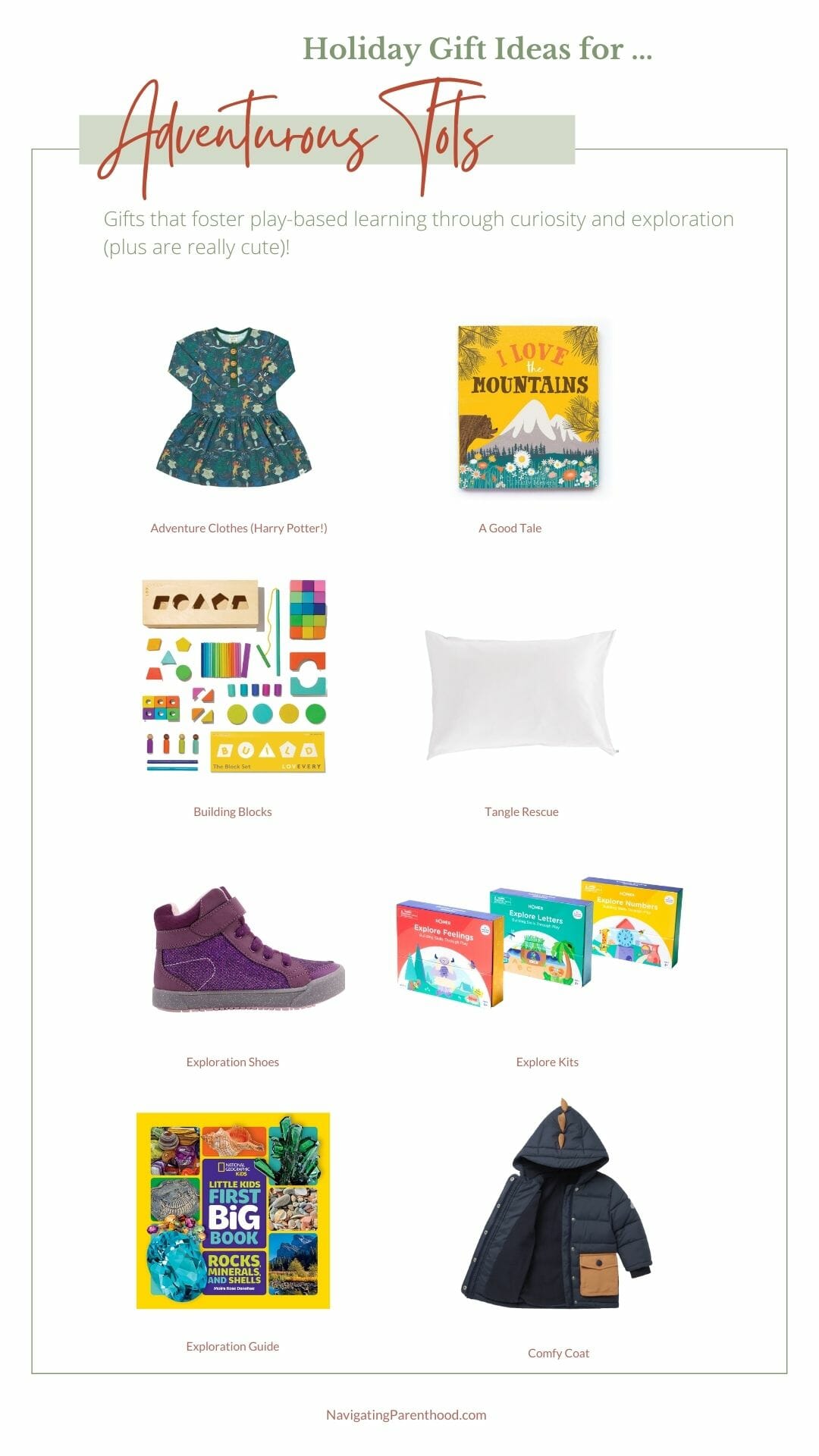 The Adventurous Toddler Holiday Gift Guide