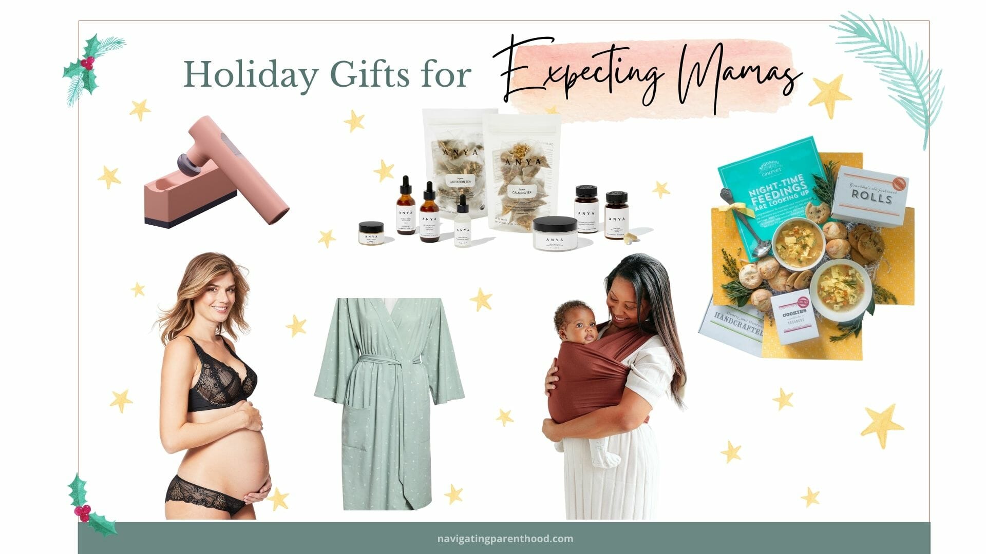 holiday gifts for expecting mamas