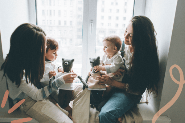 tot class with moms