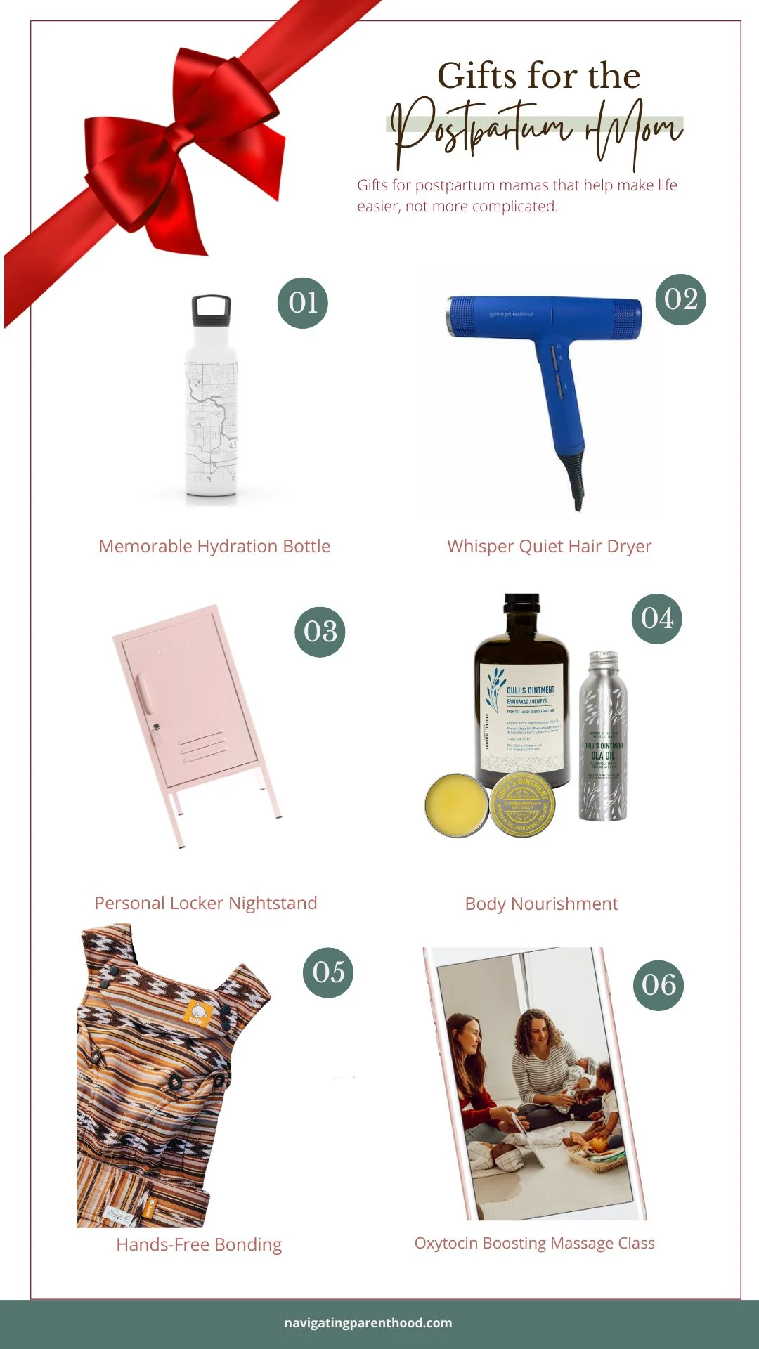 postpartum breastfeeding mama gift guide