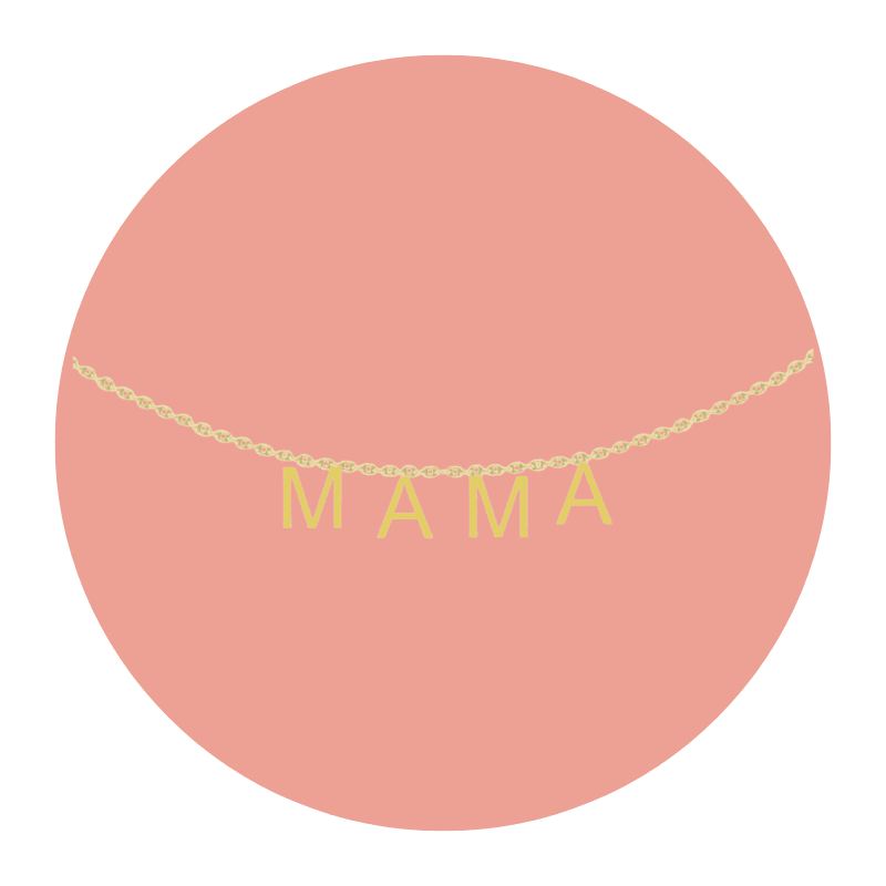 mama necklace for postpartum