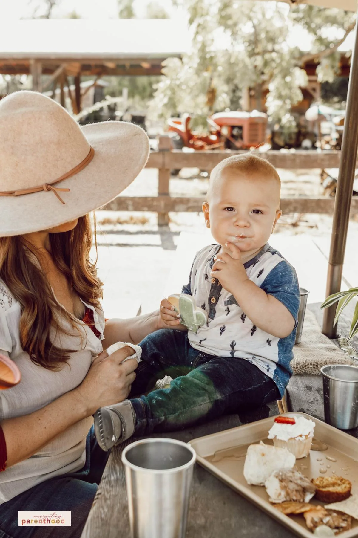 Wild West first birthday food
